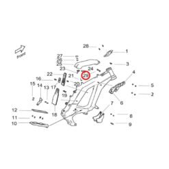 Light Bee Battery Cap Pivot Pin