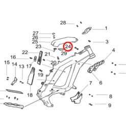 Alternative view of Light Bee Battery Compartment Cover Cushion