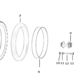 Alternative view of Light Bee Sprocket (48T)