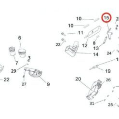 Alternative view of Light Bee Taillight Mounting Bracket