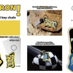 Alternative view of Storm Bee Keychain
