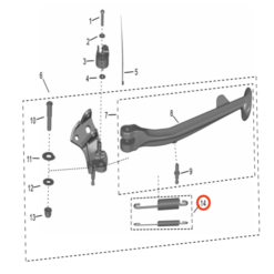 Storm Bee kickstand spring set