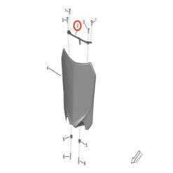 Storm Bee Number Plate Installation Bracket