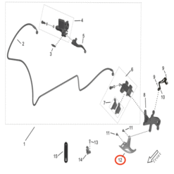 Storm Bee Rear Brake Disc Protector