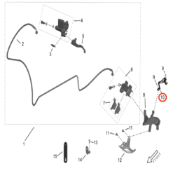 Storm Bee Rear Caliper Protector