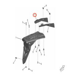 Storm Bee Rear Subframe Bracket (LEFT)