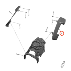Storm Bee Seat Support Cover (RIGHT)