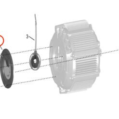 Alternative view of Storm Bee Side Motor Cover