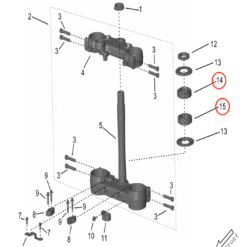 Alternative view of Storm Bee Steering Stem Bearing
