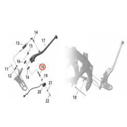 Ultra Bee Kickstand Axle Pin