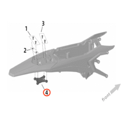 Ultra Bee Rear Fender Bottom Cover