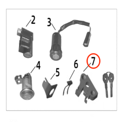 Ultra Bee Seat Lock Latch