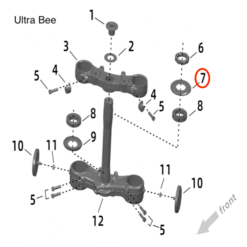 Ultra Bee / Storm Bee Top Steering Head Gasket