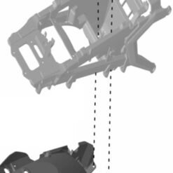 Alternative view of Ultra Bee Subframe Fender