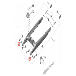 Ultra Bee Swingarm Washer