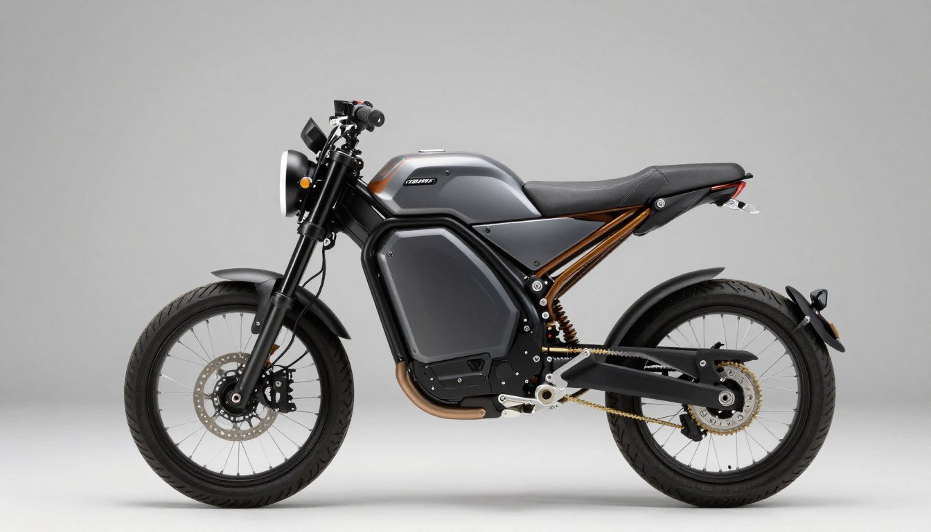 Complete Sur-Ron bike with various upgraded parts installed
