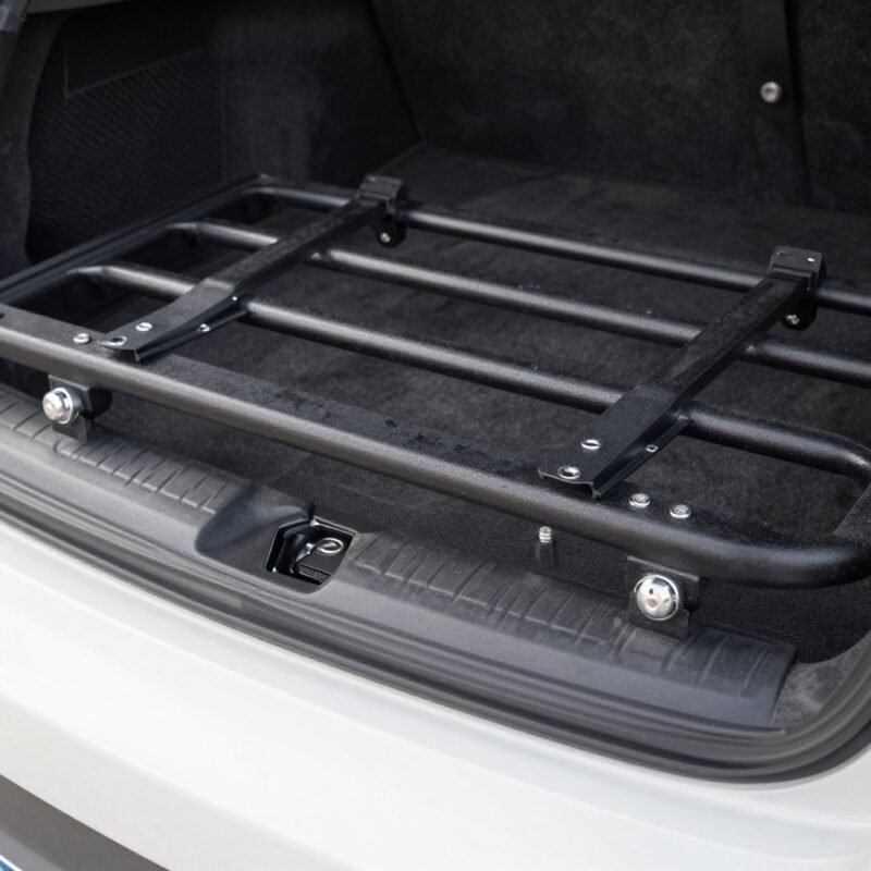 Rear cargo rack mounting system for Sur-Ron