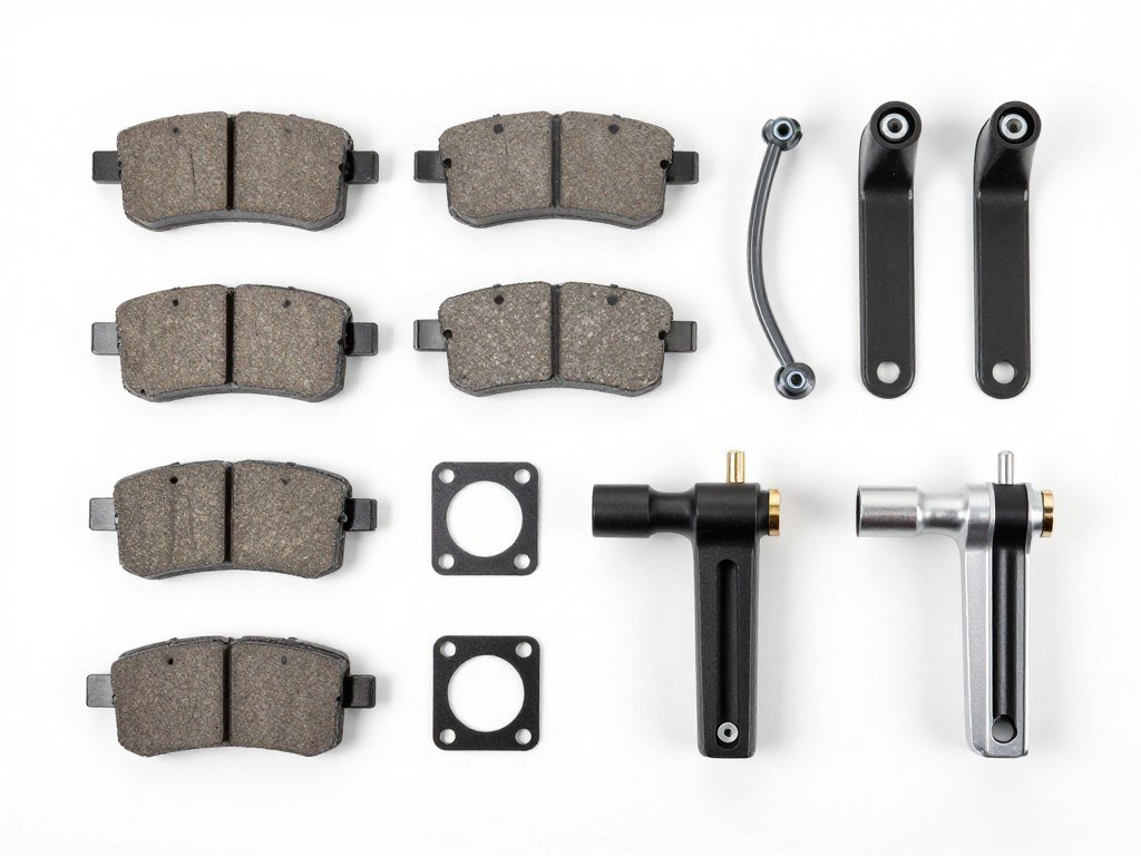 Sur-Ron Light Bee essential replacement parts including brake components and mounting brackets