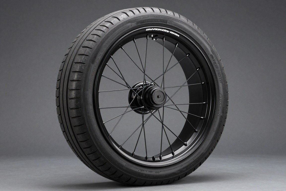 Sur-Ron Ultra Bee sport wheels with high-performance tires