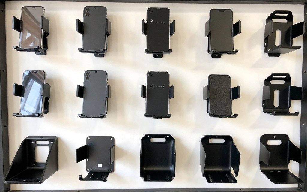 Various mounting bracket options for Sur-Ron accessories