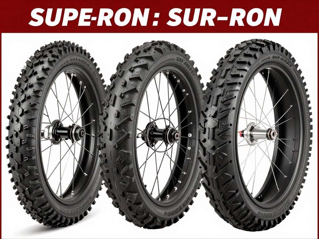 Various supermoto tire options for Sur-Ron conversion